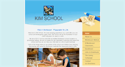 Desktop Screenshot of kimschool.org
